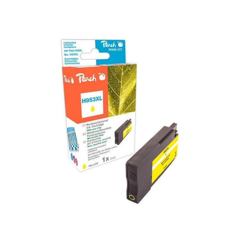 Peach 319956 cartuccia toner 1 pz Giallo