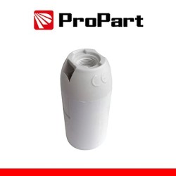 Portalampada E14 2A 250V x cavo 05-15mm2 40w bianco