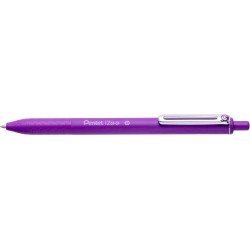 Penna a sfera retrattile Pentel iZee - Punta da 0,7 mm - Corsa da 0,3