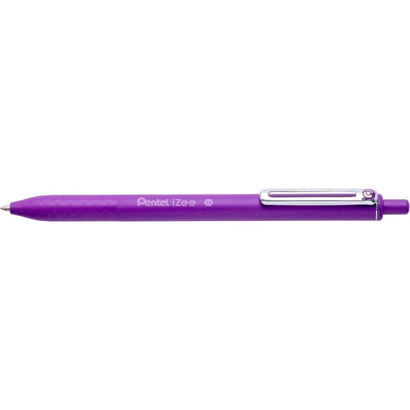 Penna a sfera retrattile Pentel iZee - Punta da 0,7 mm - Corsa da 0,3