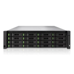 NAS assemblato QSAN Rack (3U) XN8016R 96TB (16x6TB) con HDD Seagate I