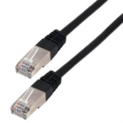 Cavo FTP CAT6 RJ45 nero - 20 metri sovrastampati