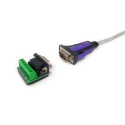 Equip 133387 cavo seriale Grigio 1,5 m USB tipo A DB-9