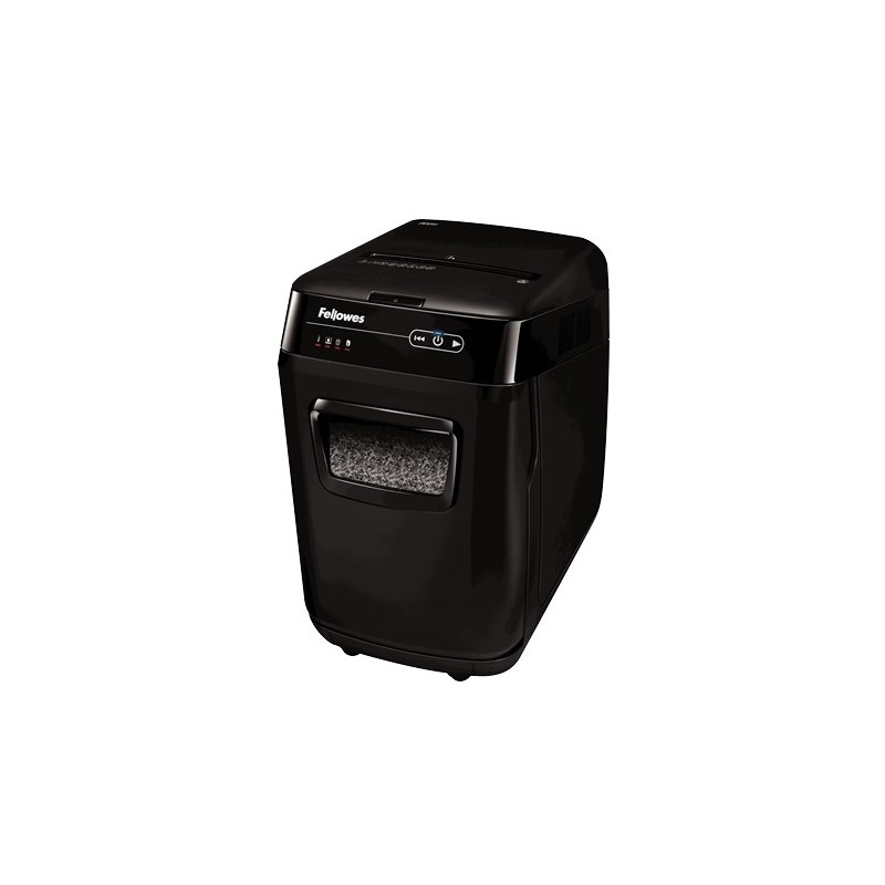 Fellowes AutoMax 200M distruggi documenti Taglio a frammenti Nero