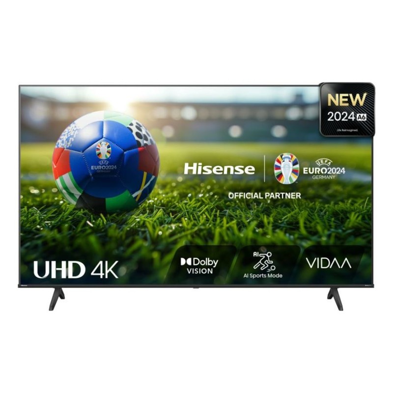 Hisense 50E6NT TV 127 cm (50&quot;) 4K Ultra HD Smart TV Wi-Fi Nero 300 cd