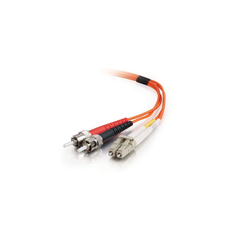 C2G 85497 cavo a fibre ottiche 10 m LC ST OFNR Arancione (C2G LC-ST 5