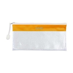 Borsa con cerniera Dohe in PVC - 22x11 cm - Resistente all&#039;acqua - Id