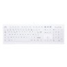 CHERRY AK-C8100F-U1-W/FR tastiera Medico USB AZERTY Francese Bianco