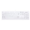 CHERRY AK-C8100F-U1-W/US tastiera Medico USB QWERTY Inglese US Bianco