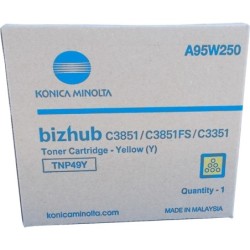 Cartuccia toner Konica Minolta TNP49 - TNP49Y/A95W250