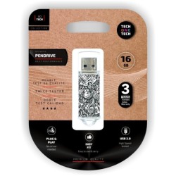 Memoria TechOnetch Art Deco USB 2.0 da 16 GB (pendrive)