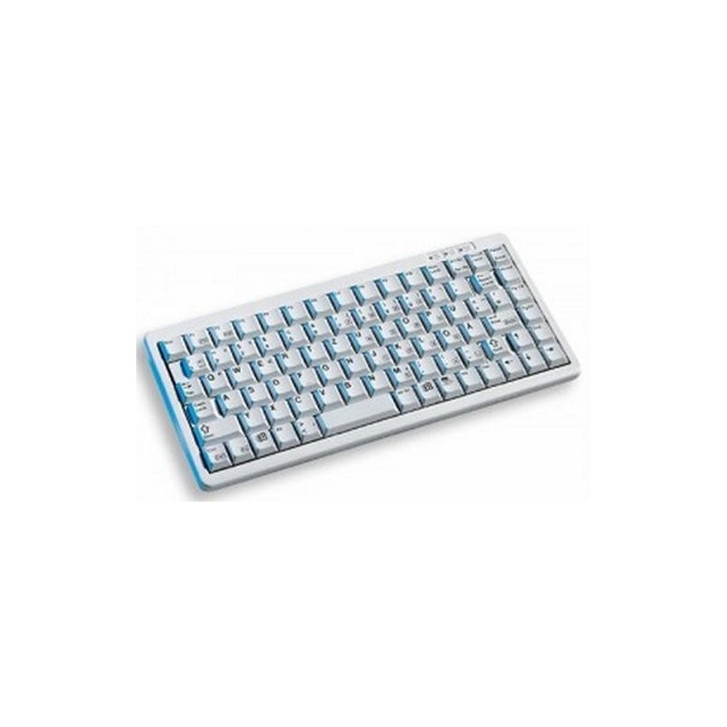 CHERRY Compact-Keyboard G84-4100 tastiera USB + PS/2 AZERTY Grigio