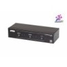 ATEN VM0202H switch per keyboard-video-mouse (kvm) Montaggio rack Nero