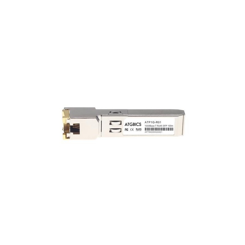 ATGBICS SFP-1GTXRJ45-T-C modulo del ricetrasmettitore di rete Rame 10