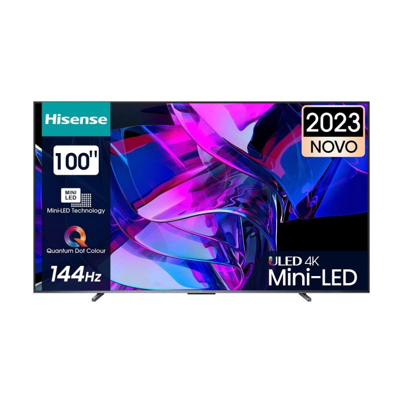 Smart TV Hisense 100U7KQ 100&quot; 4K Ultra HD LED Dolby Atmos AMD FreeSync