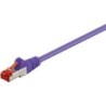 S/FTP CAT6 0,15 m Viola LSZH