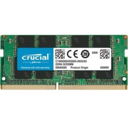 CRUCIAL RAM SODIMM 16GB 2666MHZ DDR4 CL19