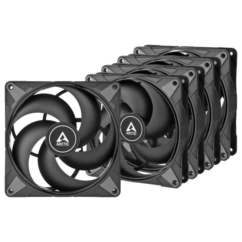 Arctic P14 Max High-Speed 14cm PWM Case Fans x5, Fluid Dynamic Bearin