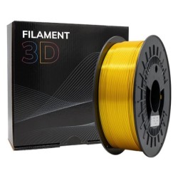 Filamento 3D PLA SETA - Diametro 1,75 mm - Bobina da 1 kg - Colore Oro