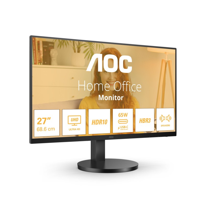 AOC B3 U27B3CF Monitor PC 68,6 cm (27&quot;) 3840 x 2160 Pixel 4K Ultra HD