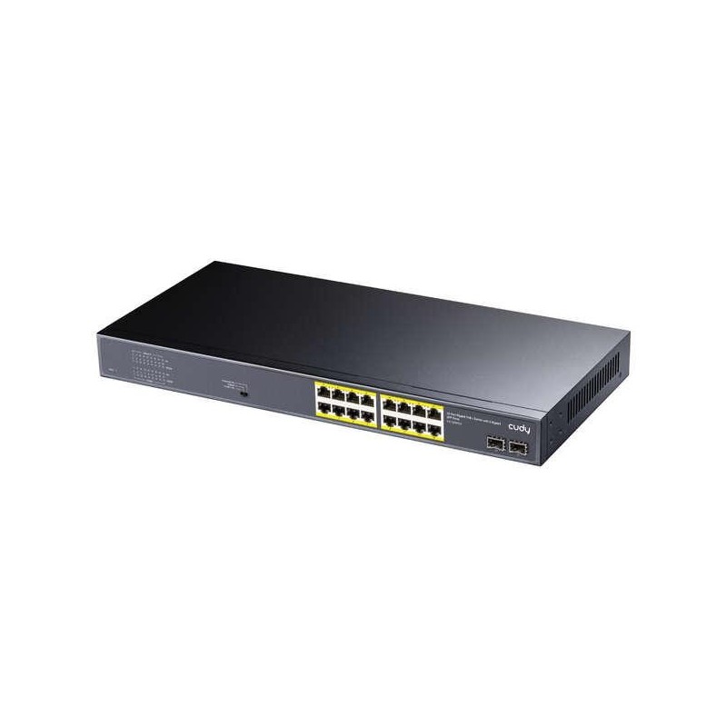 Cudy GS1020PS2 Switch Gigabit PoE+ a 16 porte con 2 porte Gigabit SFP