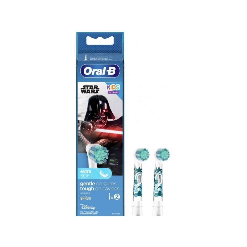 Testine di ricambio Oral-B Kids Star Wars (2 pezzi)