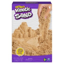 Kinetic Sand , 5 kg di vera sabbia marrone per mescolare, modellare e