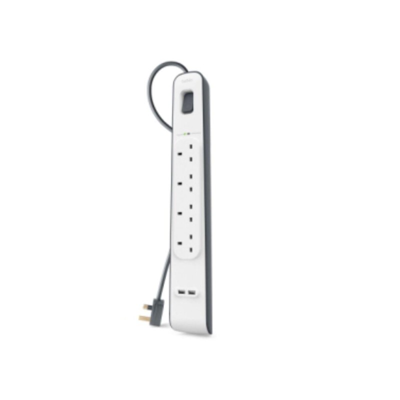 Belkin BSV401VF2M protezione da sovraccarico Bianco 4 presa(e) AC 2 m