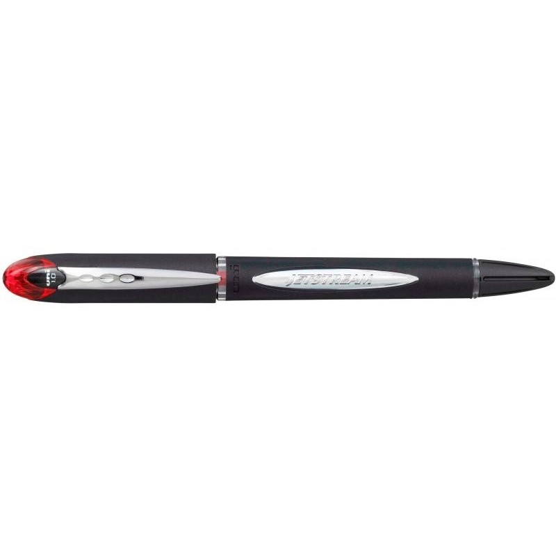 Uni JetStream -SX-210 Rosso 1,0 mm Caratteristiche: -Punta in acciaio