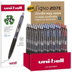 Uni-ball Signo -UMN-207E/3D Espositore 0,7mm - Penna a sfera con punt