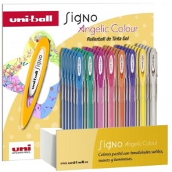 Uni-ball Signo Angelic - Espositore UM-120AC 48P 0,7mm - Penna a Sfer