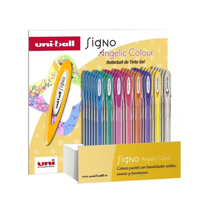 Uni-ball Signo Angelic - Espositore UM-120AC 48P 0,7mm - Penna a Sfer