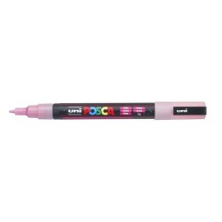 Uni Posca Marcatore a base d&#039;acqua per pittura - PC-3ML Rosa con Glit