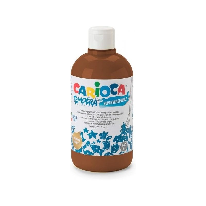 Bottiglia di tempera carioca 500ml Caratteristiche: -Bottiglia di tem