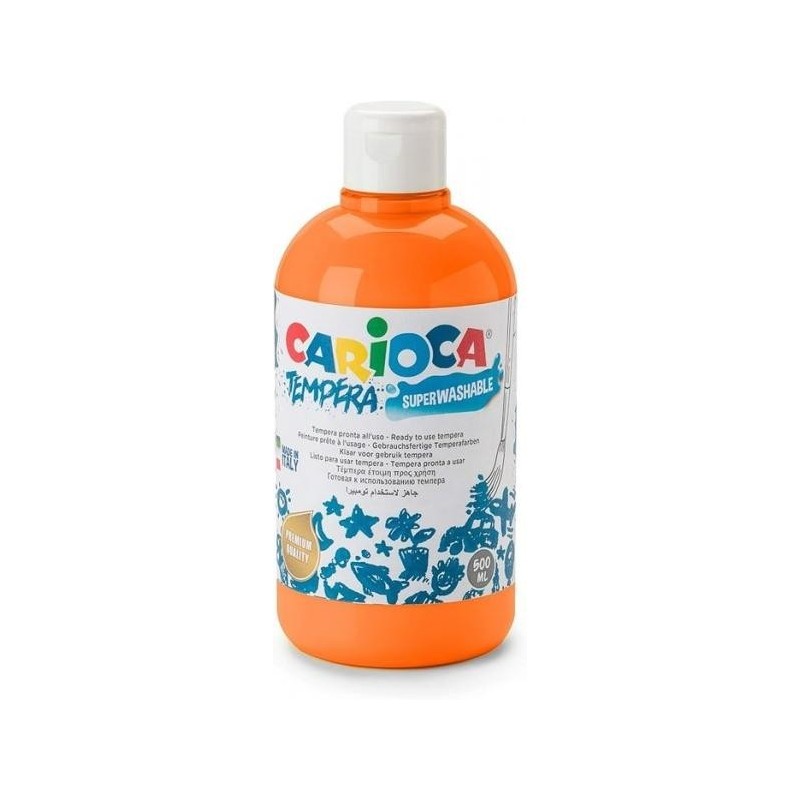 Bottiglia di tempera carioca 500ml Caratteristiche: -Bottiglia di tem