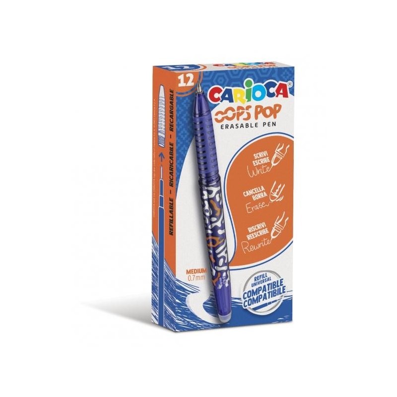 CF12 PENNA CANCELLABILE BLU