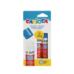 Carioca Confezione da 2 Colle Stick - Ideale per Casa, Scuola e Uffic