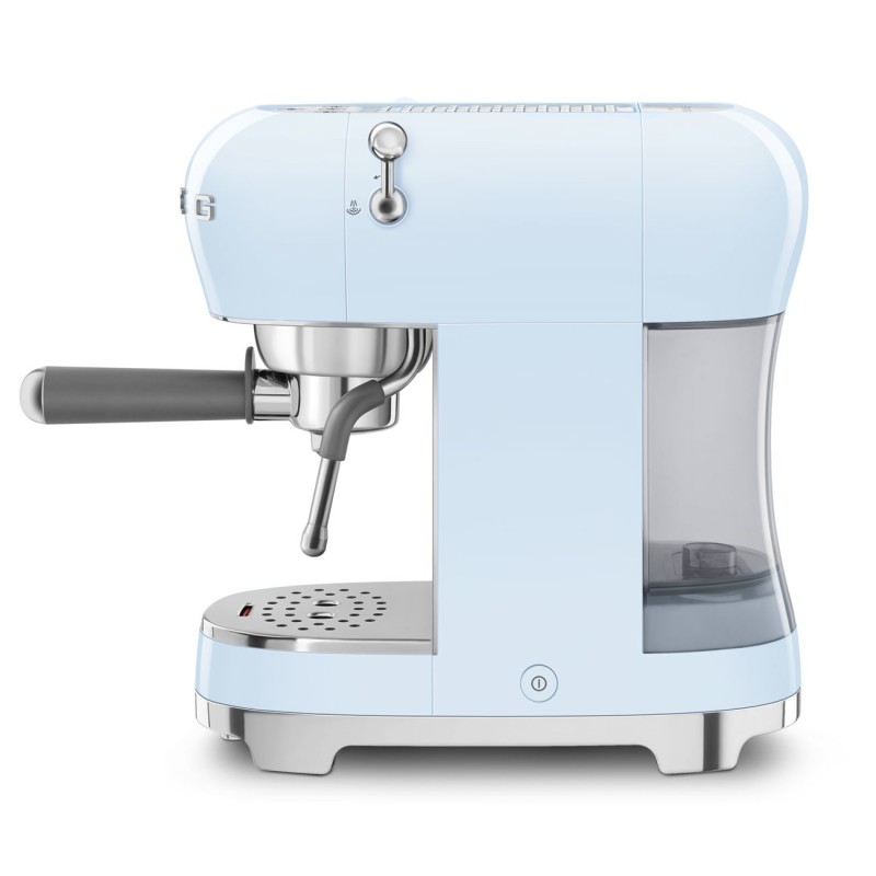 SMEG ECF02PBEU 50s Style Espresso-Kaffeemaschine Pastellblau