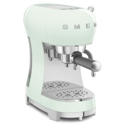 SMEG ECF02PGEU 50s Style Espresso-Kaffemaschine Pastellgr&uuml;n