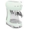 SMEG ECF02PGEU 50s Style Espresso-Kaffemaschine Pastellgr&uuml;n