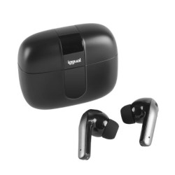 Cuffie Bluetooth iggual Wireless TWS Nere