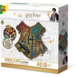 SES CREATIVE Harry Potter Hogwarts Crest Iron-on Beads Colour Mix [09