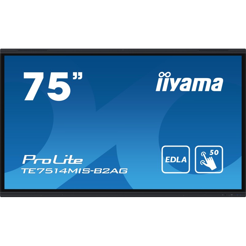 iiyama PROLITE TE7514MIS-B2AG Pannello piatto per segnaletica digital