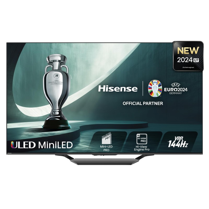 Hisense TV Mini-LED 144Hz 55&quot; 4K Ultra HD 55U7NQ