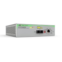 Allied Telesis Konverter 1000/100/10Mbit,1xTP, 1xmini-GBIC-Port