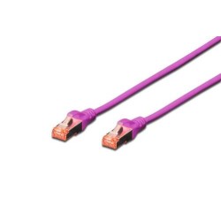 Digitus S-FTP Patch Cord Cat6. LSZH CU. Viola 2,0 m