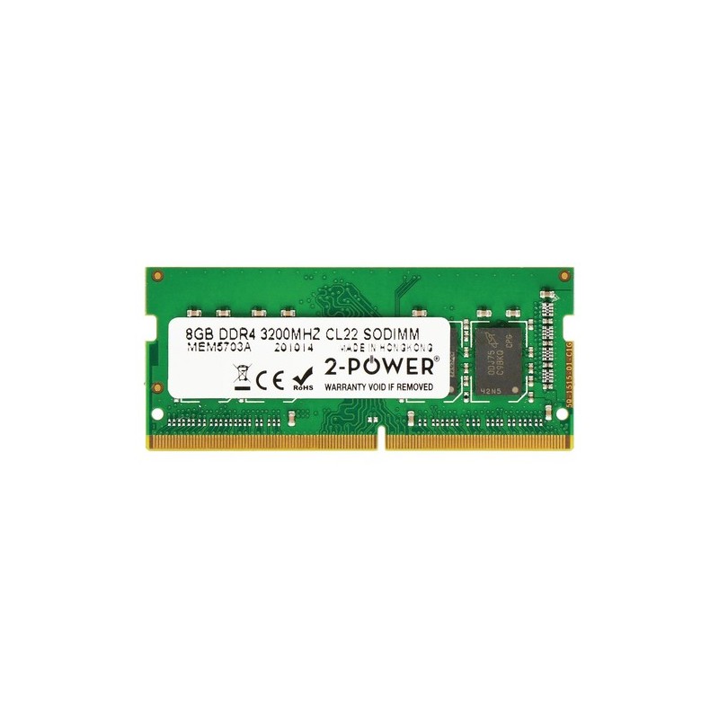 2-Power 2P-4X70Z90844 memoria 8 GB 1 x 8 GB DDR4 3200 MHz