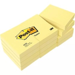 Post-it&reg; Giallo Canarino: Note autoadesive per messaggi, promemoria 