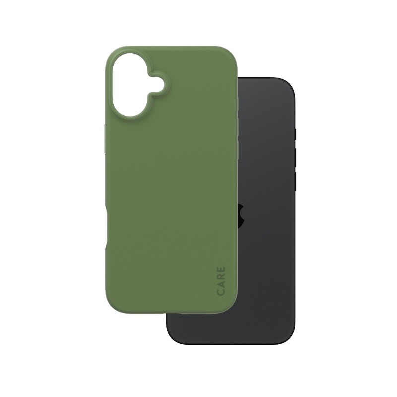 PanzerGlass CARE by PG Green iPhone16 6.7 custodia per cellulare Cove