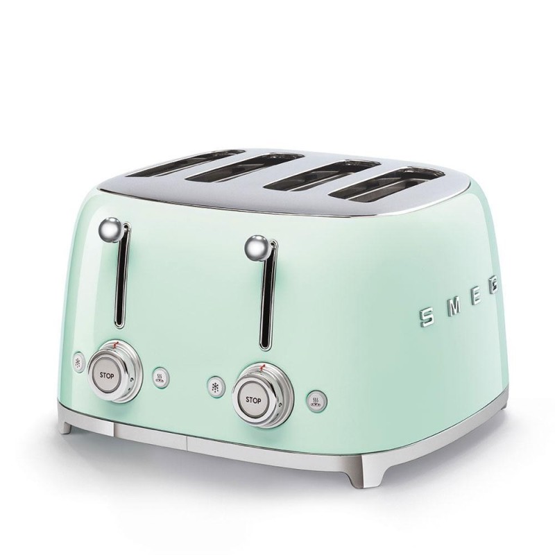 Toast 4 fette SMEG 50&#039;s Style Verde Pastello TSF03PGEU